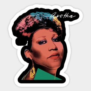 Aretha Sticker